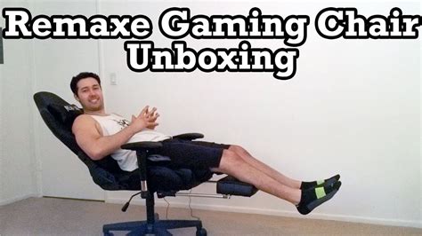 dave gaming chair boy|Remaxe Gaming Chair Unboxing Build Setup Review.